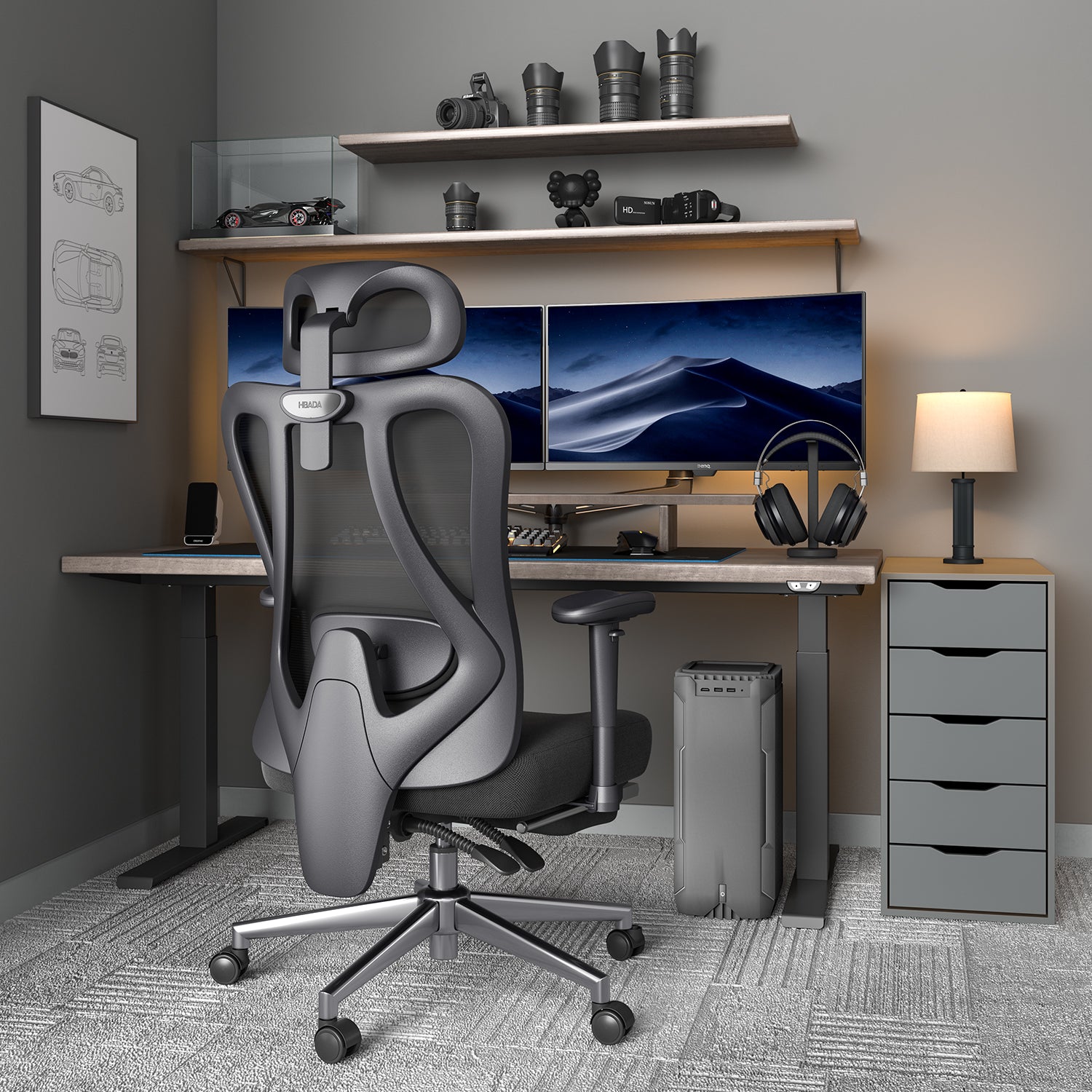 Ergonomic operator online chair