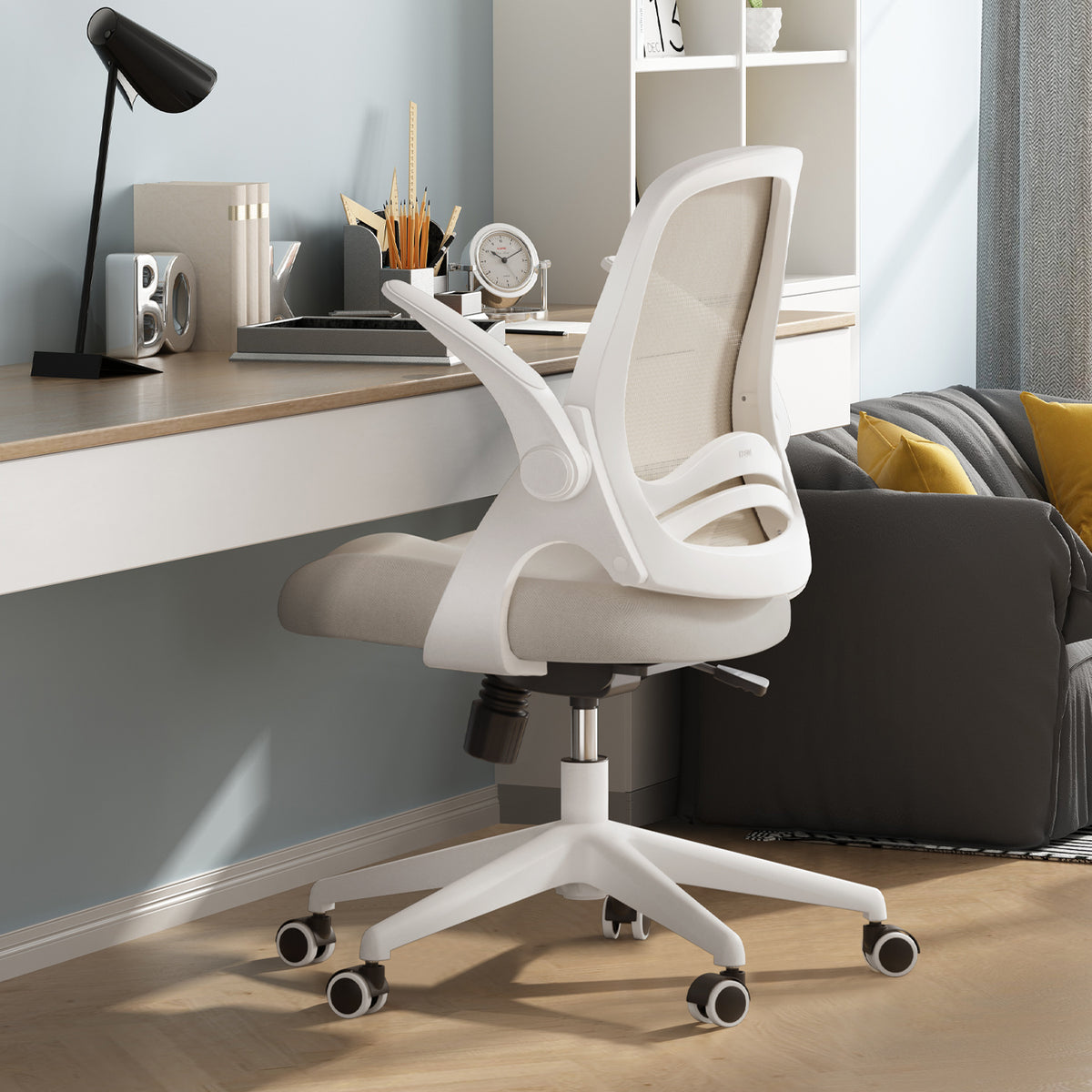 HBADA E3 Pro Ergonomischer Bürostuhl (mit Fußstütze)