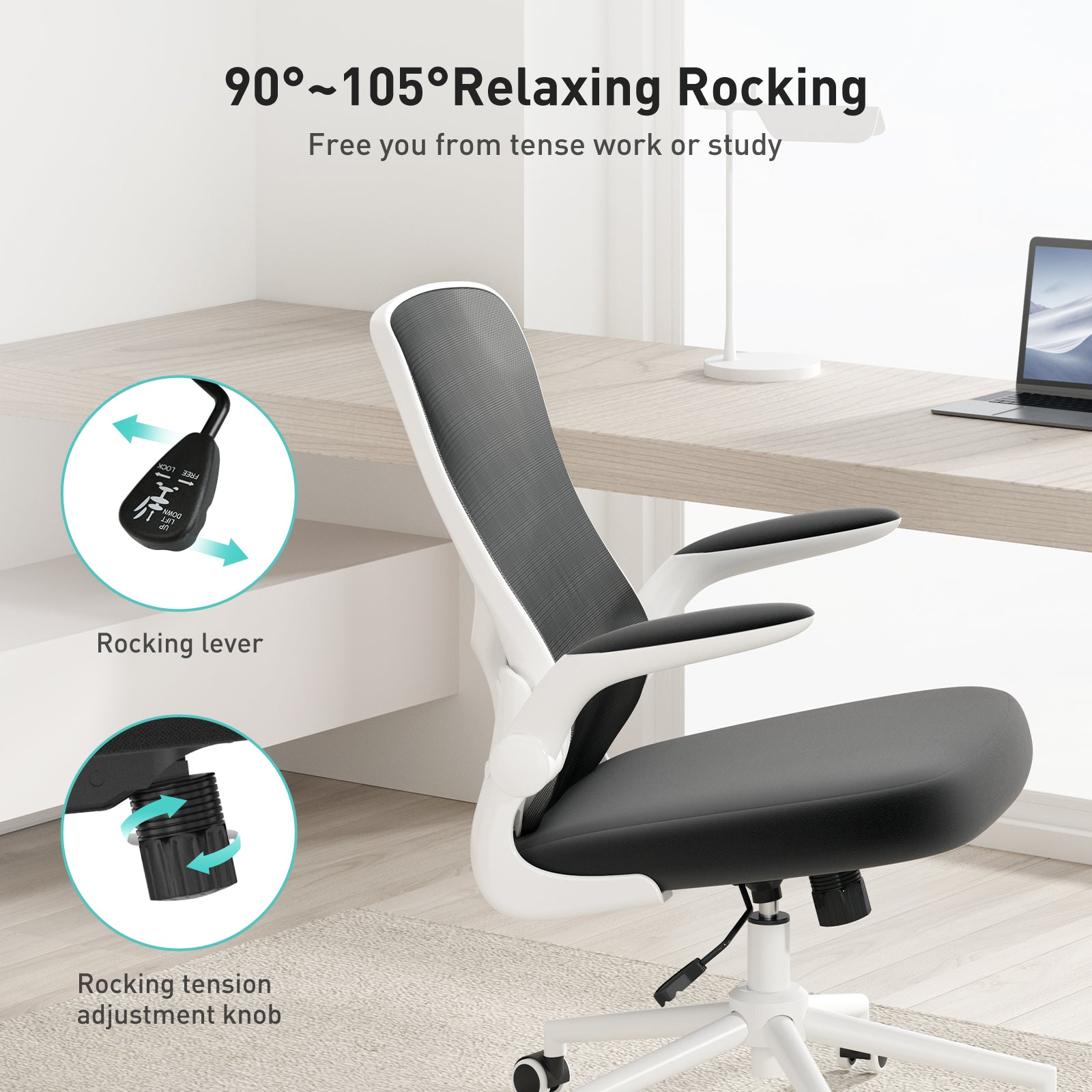 Hbada swivel deals office chair